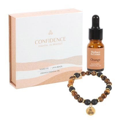 Serano Confidence Tiger's Eye Crystal Essential Oil Bracelet