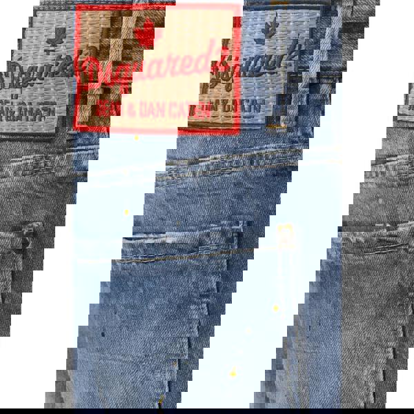 Dsquared2 Clean Baby Blue Wash London Bro Jeans W30