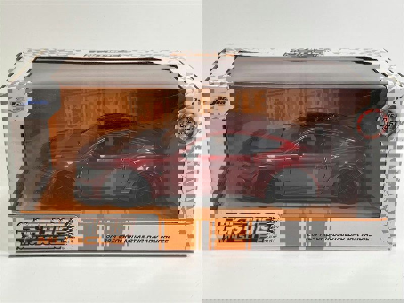 Jada Ford Mustang Dark Horse 2024 Red Big Time Muscle 1:24 Scale Jada 35277