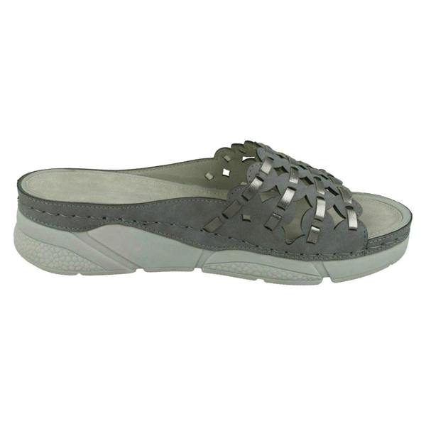 Spot On Ladies Spot On Mid Wedge Mules F10945