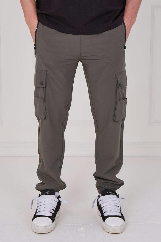 Urban Flex Utility Cargo Pants - Khaki