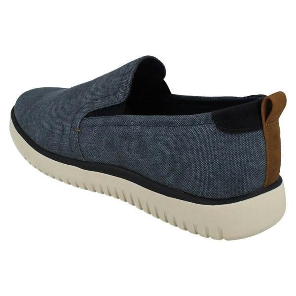 Hush Puppies Mens Hush Puppies Lightweight Canvas Shoes Danny Slip On
