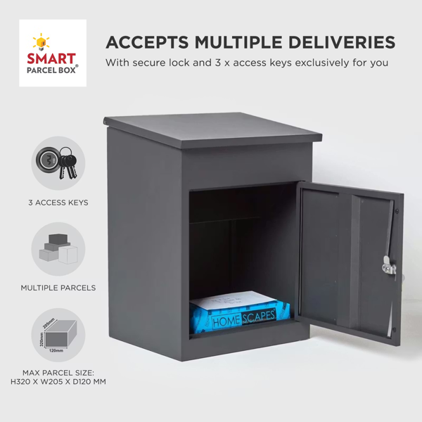 SMART PARCEL BOX® Medium Front Access Parcel Drop Box