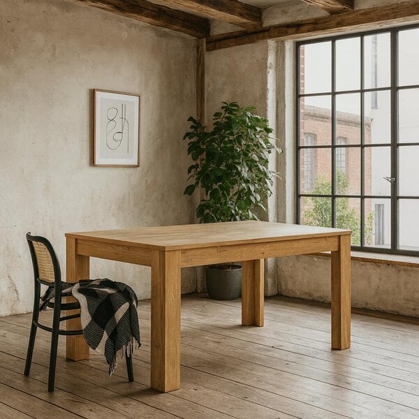 Wyld Haus Larkwood 200cm Grandson Oak Extending Dining Table