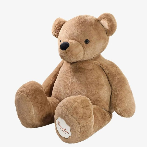 T. H. Baker Softies Hampton Giant Plush Brown Teddy Bear SOF163