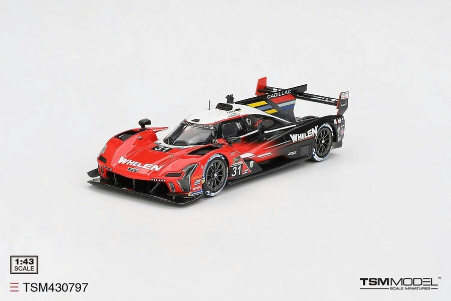 MCSlots Cadillac V-Series.R NO.31 Whelen Cadillac Racing 2024 IMSA Daytona 2nd Place 1:43 Scale TSM430797