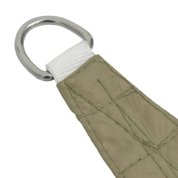 Berkfield Sunshade Sail Oxford Fabric Square 2.5x2.5 m Beige