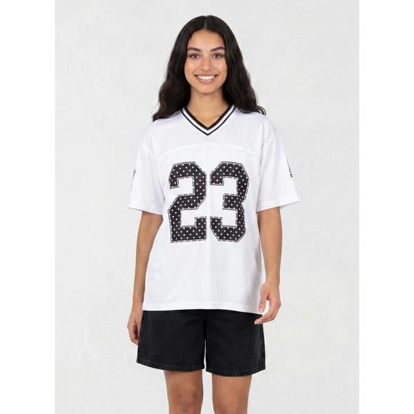 Pink Vanilla Polka Dot Detail Sports Jersey
