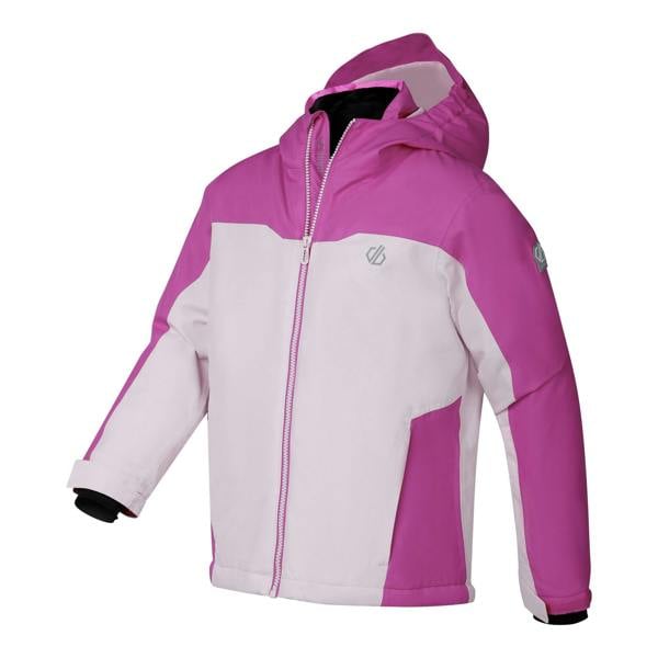 Dare 2B Childrens/Kids Piste Two Tone Ski Jacket - Extreme Pink - 