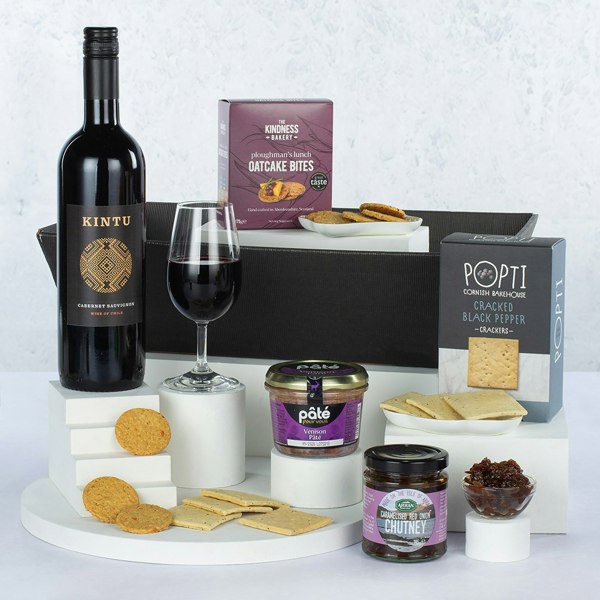 Wine & Pate Gift Tray Hamper