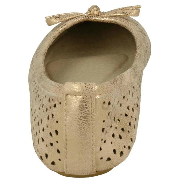 Spot On Girls Spot On Cut Out Detail Ballerina Flats