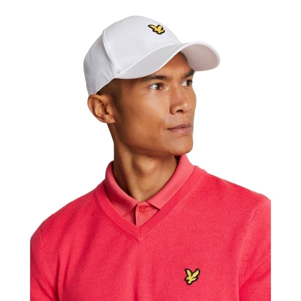 Lyle & Scott Mens V Neck Golf Jumper - Birdie Red