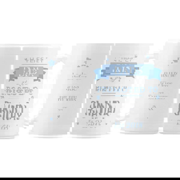 Personalised Memento Company Personalised Blue Promoted to Mug