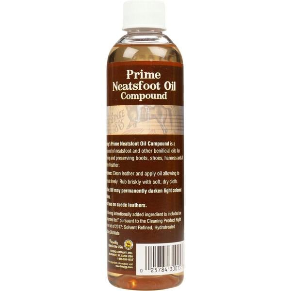 Fiebing's Prime Neatsfoot Oil Compound - Refined Formula for Leather 8oz