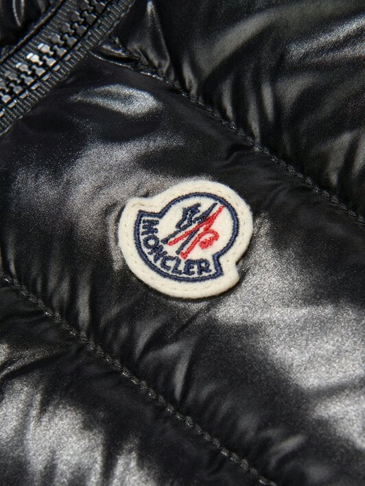 Moncler Enfant Girls Down Padded Ghany Gilet in Black