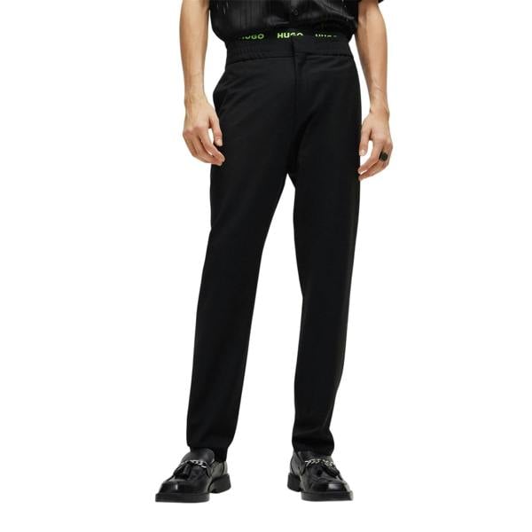 Hugo Mens Extra-Slim Trousers - Black - 