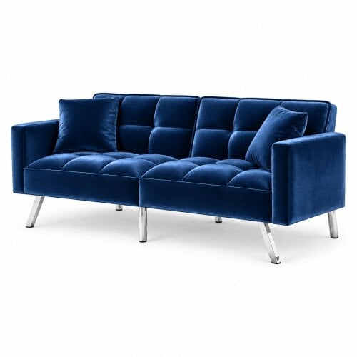 Kosy Koala Modern 2 Seater Sofa Bed - Click Clack Living Room Recliner Couch Sofa