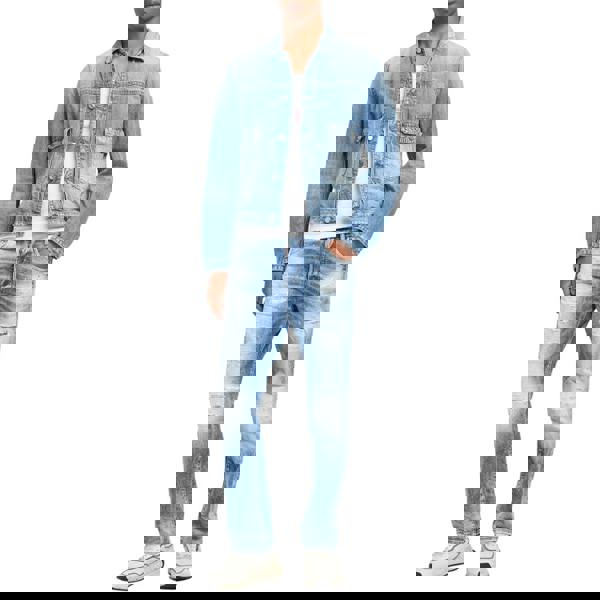 Dsquared2 Heritage Boxy Denim Jacket Navy Blue W32