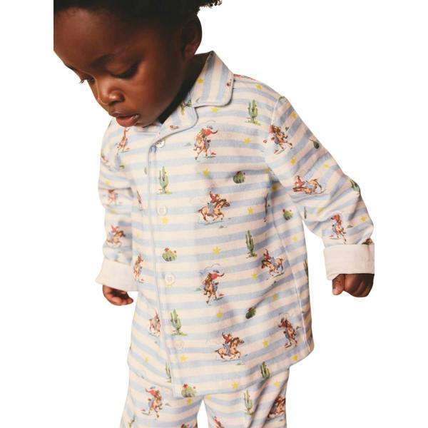 Cath Kidston Girls Cowboy Pyjama Set (Pack of 3) - Blue - 