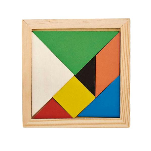 MidOcean Tangram Wood Puzzle - Wood - 