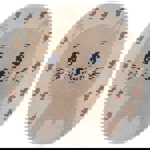 Adventures Children's Round Cat Rug