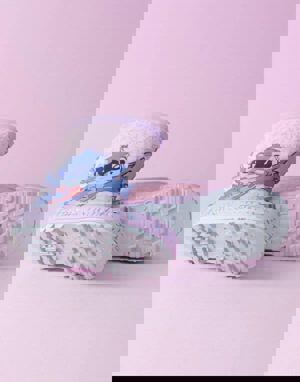 Disney Lilo & Stitch Girls Purple Character Wellington Boots without Handles