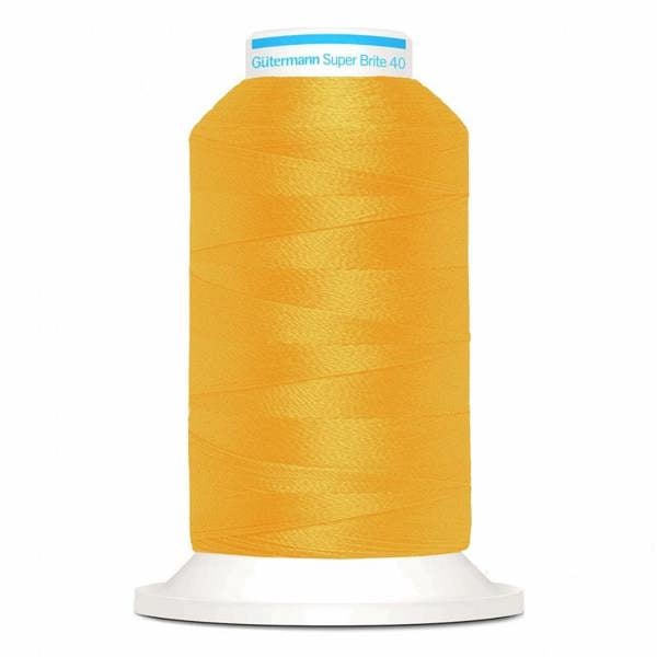Gutermann Super Brite Polyester 40 Embroidery Thread 1000m Polyester Thread Suitable For Embroidery