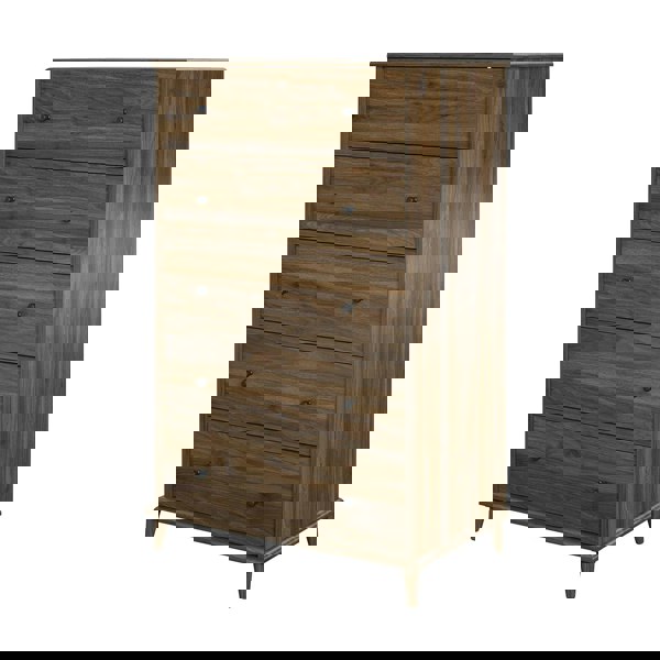 Dorel Home Farnsworth 5 Drawer Dresser Walnut