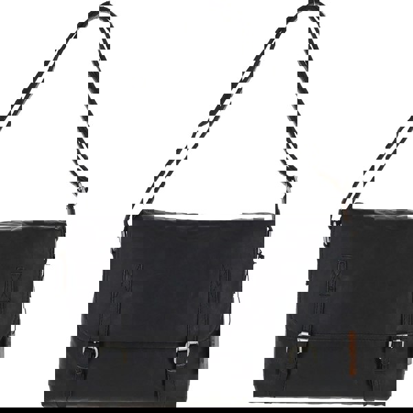 Ashwood Genuine Premium Leather Vintage Messenger Bag with Removable Padded Compartment for 15 inch Laptop & Multiple Organiser Compartments, F-85