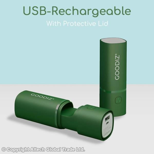 Goodiz 2-in-1 Mini Fan + Power Bank