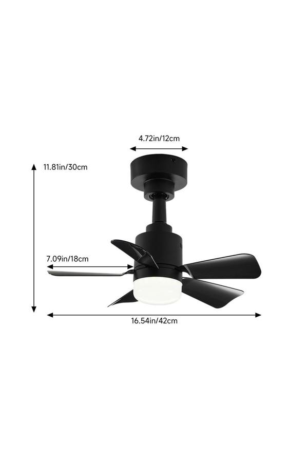 Living and Home Elegant LED Ceiling Fan Light