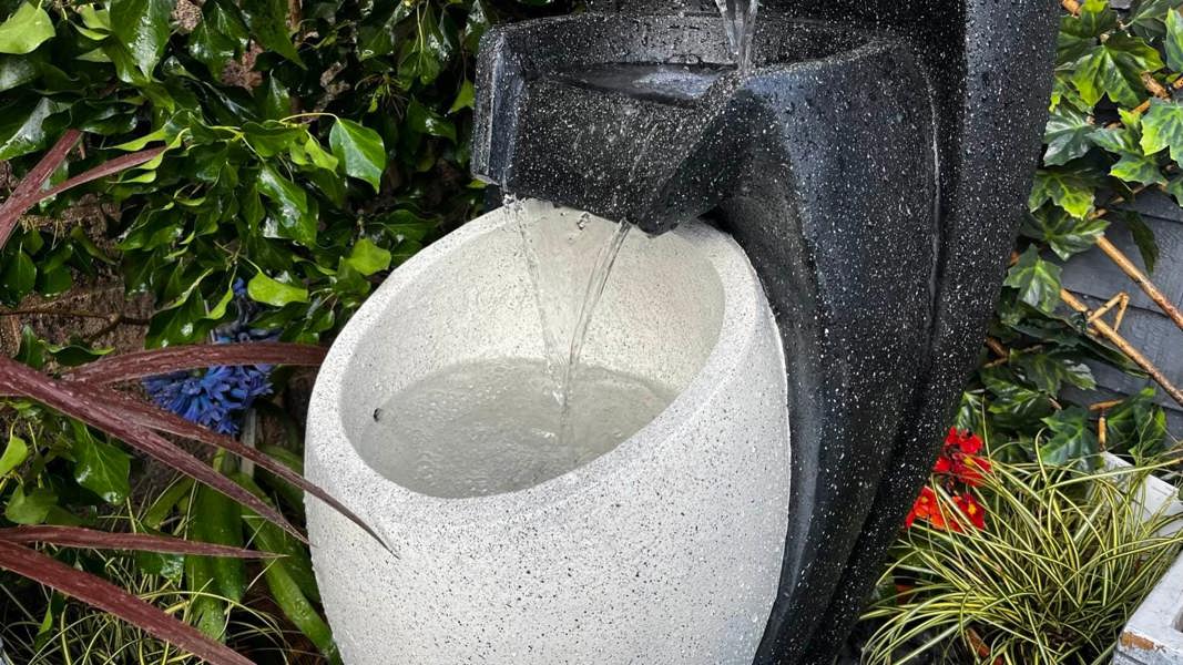 Tranquillity Water Features 3 Flowing Vases Contemporary Water Feature
