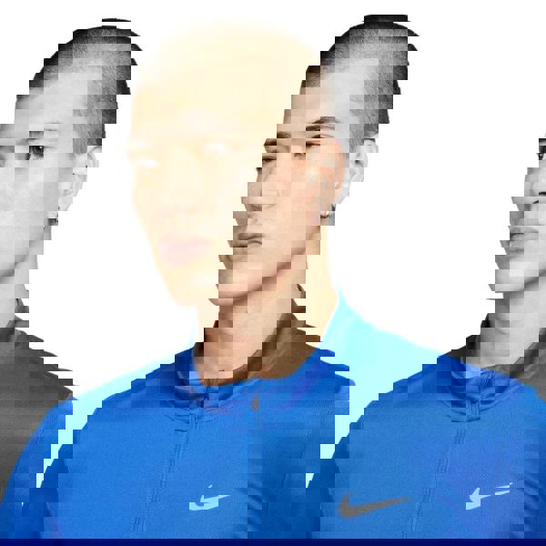 Nike 1/4 Zip Royal Blue Running Top