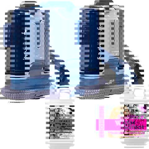 ProKleen Spot Cleaner Carpet Washer 650W and 1L Wash and Protect Carpet Lavender Shampoo, 1.8L Tank