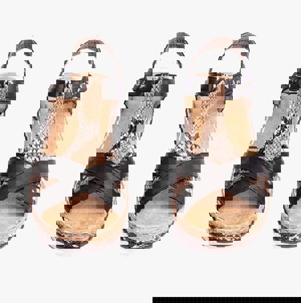 Rieker V7919-00 Womens Sandals - Black