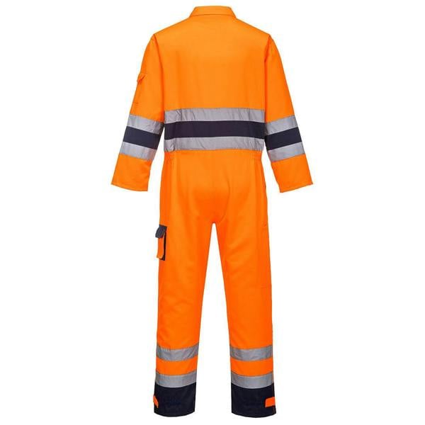 Nantes Hi-Vis Contrast Work Coverall Portwest