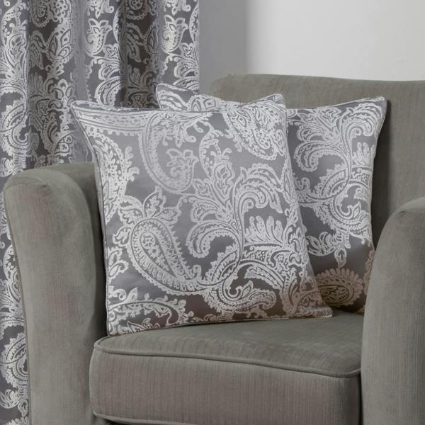 Duchess Cushion Cover Silver