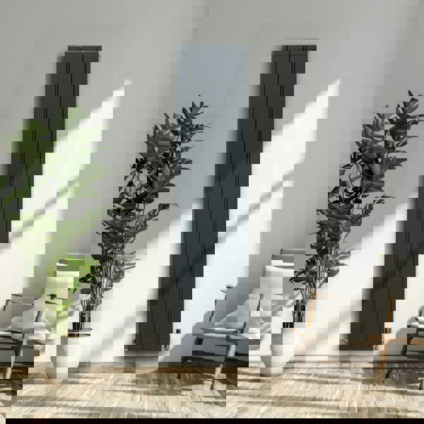 Monstershop Aluminium Radiator – 1800mm x 395mm – Anthracite Grey