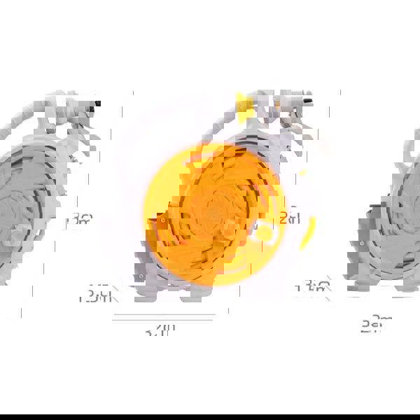 Leaper Mini Simple Garden Handheld Hose Cart