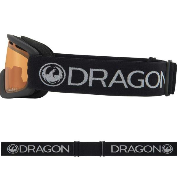 Dragon LIL D - Charcoal with Lumalens Amber Lens