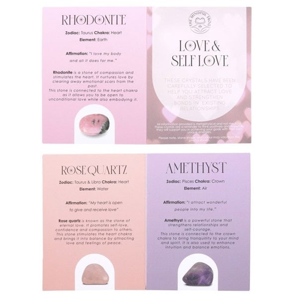Serano Love & Self Love Healing Crystal Set