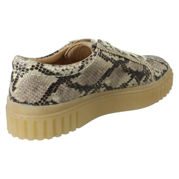 Clarks Ladies Clarks Chunky Sole Lace Up Casual Shoes Mayhill Walk