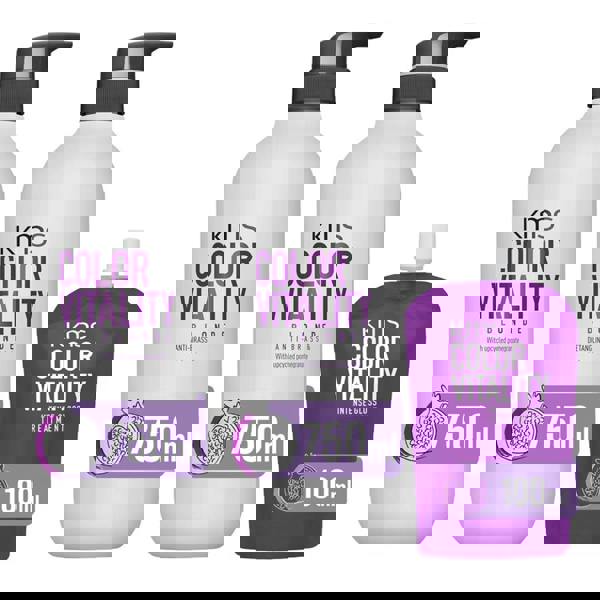 KMS Color Vitality Blonde Shampoo Conditioner Treatment