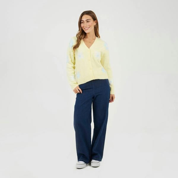 Brave Soul Indigo Elasticated Waist Straight Leg Jean - Indigo Image 3