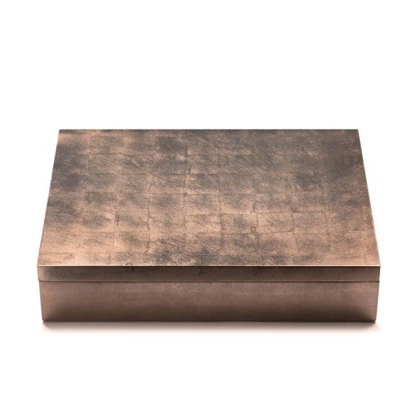 Grand Matbox Silver Leaf Taupe - Posh Trading Company  - Interior furnishings london