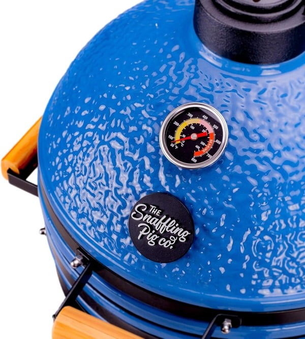 The Snaffling Pig Co Mini Pig Bluey 13" Kamado Egg Grill BBQ