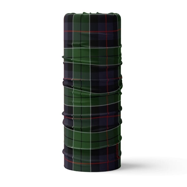 RUFFNEK® Scottish Tartan Neckwarmer – a stylish and functional tartan neck gaiter for winter walks, hikes, and showing your love for Scotland. Navy Blue/Green.