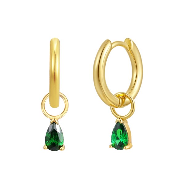 Gold Trip May Birthstone Earring Charm