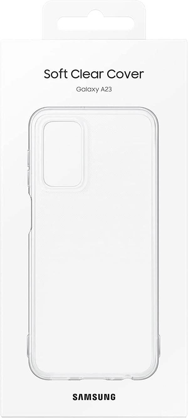 Samsung Galaxy A23 5G Soft Clear Cover Transparent - EF-QA235TTEGWW