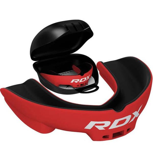 RDX Sports MOUTH GUARD ADULT RED/BLACK